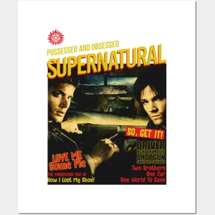 Supernaturals Shirt Ends of The Road Tours Posters and Art